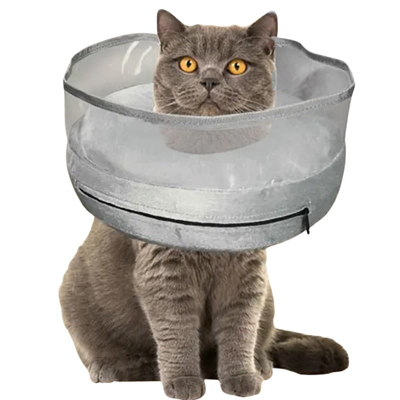 Inflatable Dog Cone Collar Soft After Surgery A Lternative Meff-Mluk