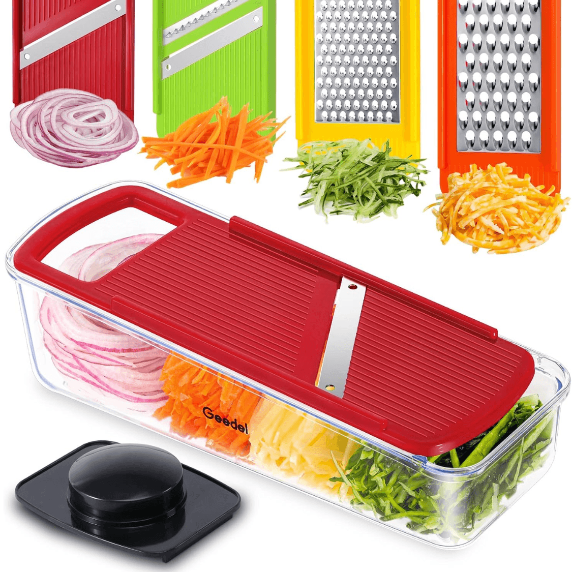 Professional Mandoline Slicer, Multi-Purpose Vegetable & Fruit Cutter For Kitchen