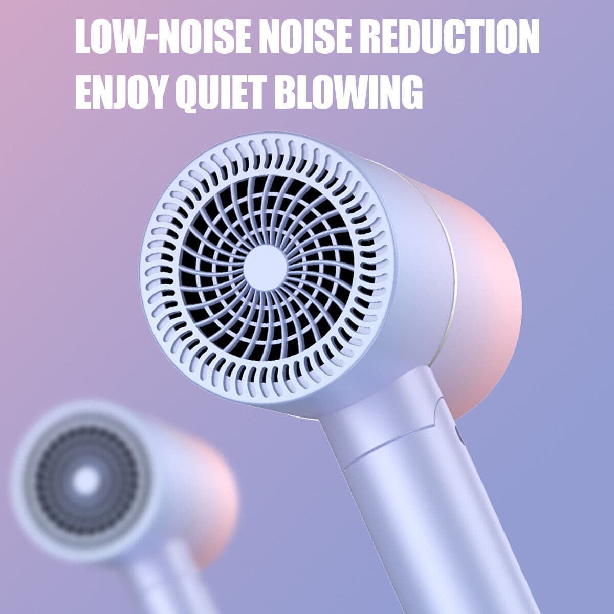 Professional, Electric, Foldable Hair Dryer For Household Use With Negative Ion Function