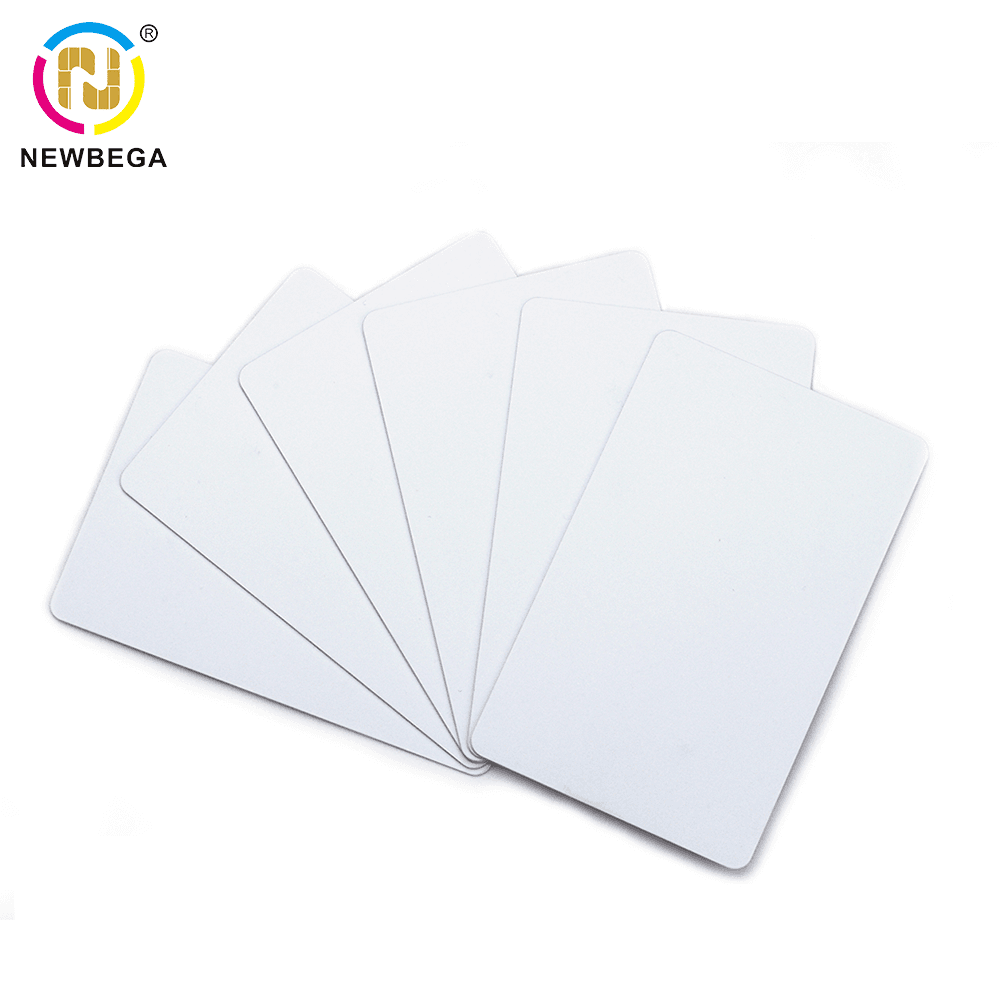 Matte PVC White NFC Card NFC215 Blank Card For NFC Digital Business Card Tap