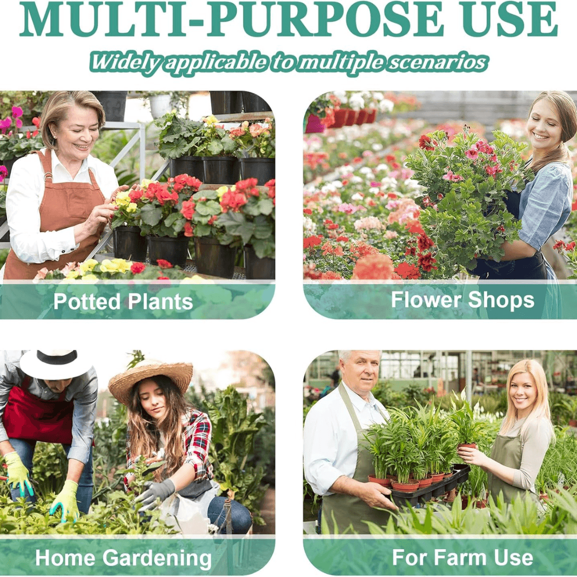 8pcs Plant Stem Support Plant Support For Indoor Plants Plastic Reusable Plant Stabilizer Indoor Plants Accessories