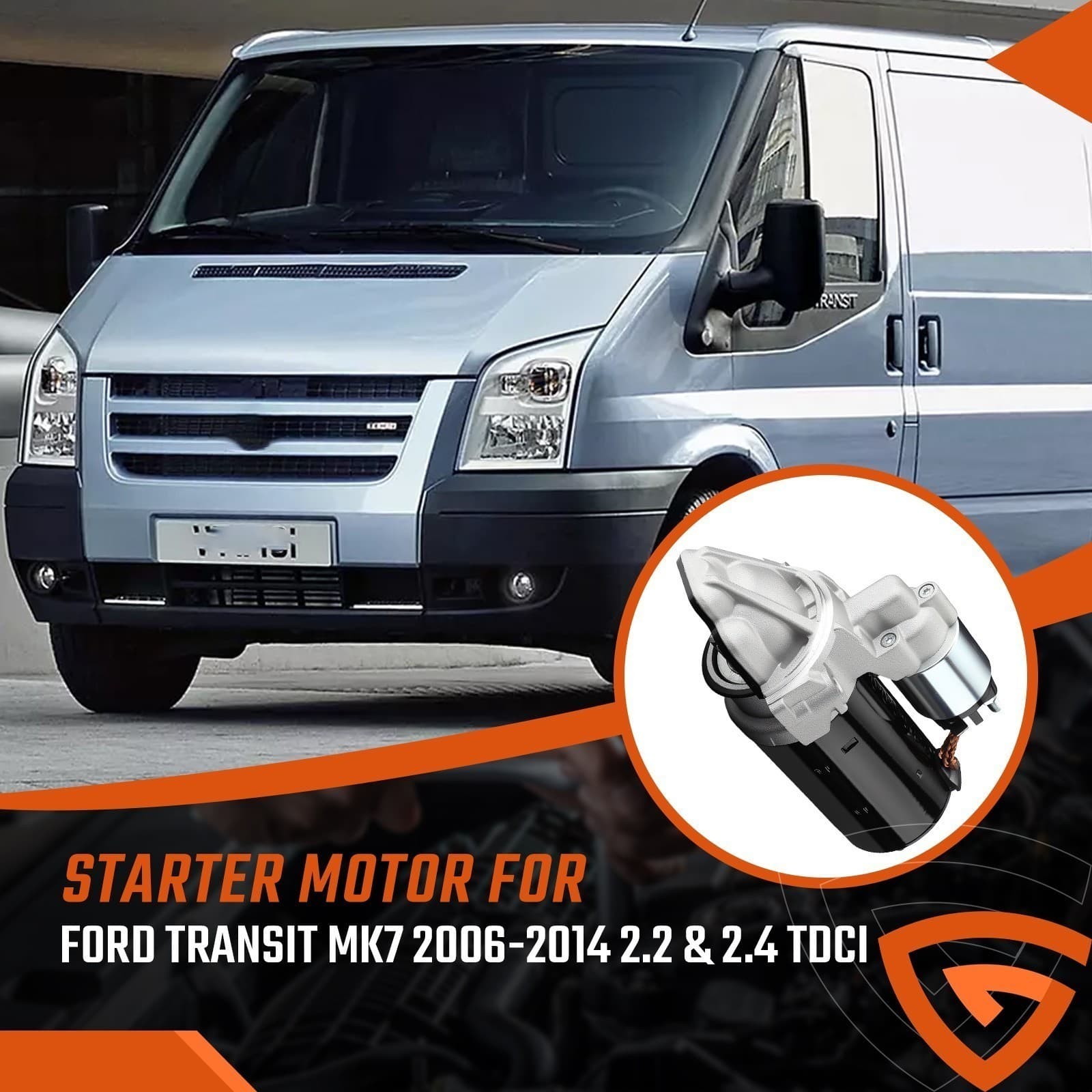 LRS02243 For Ford Transit Mk7 2.2 Fwd 2.4 Tdci Td Heavy New Starter 1669558