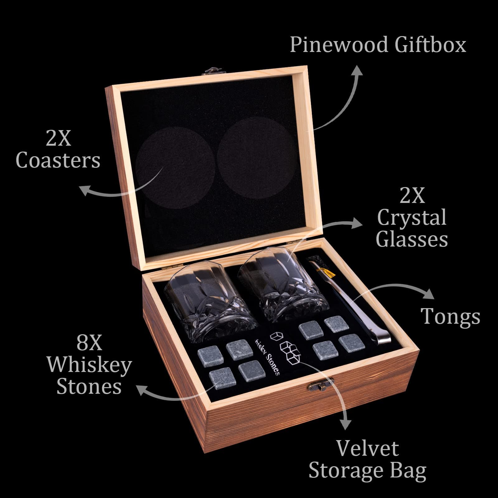 Whisky Glass Glass Set