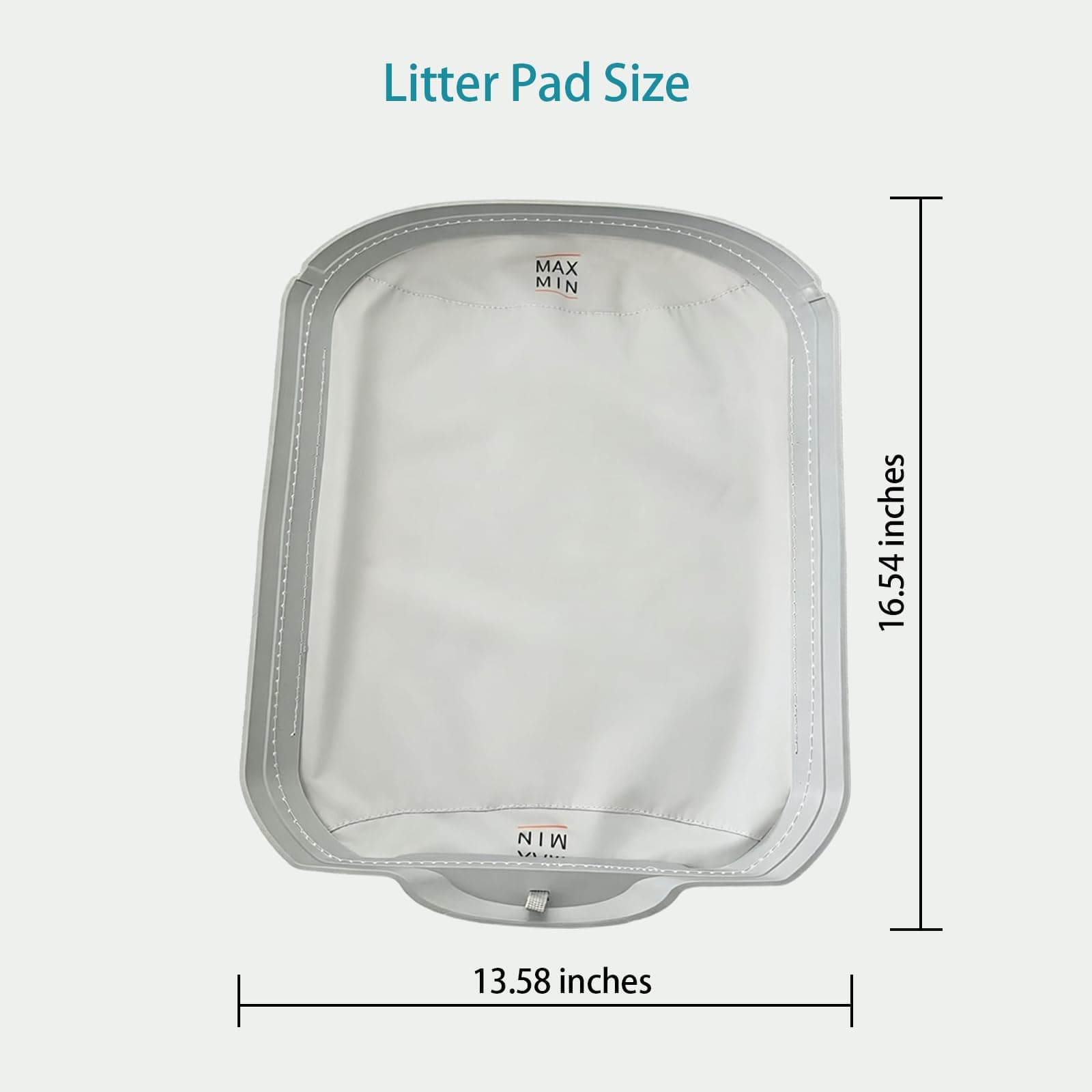 Waterproof Pad For Self Cleaning Litter Box  Removable Cat Litter Box Pad, Leak-Proof Replacement Liner Accessories