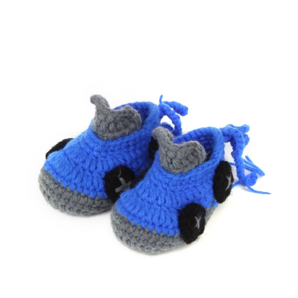 Hand Knitted Soft Sole Baby Prewalker Shoes For Infant Boys & Girls
