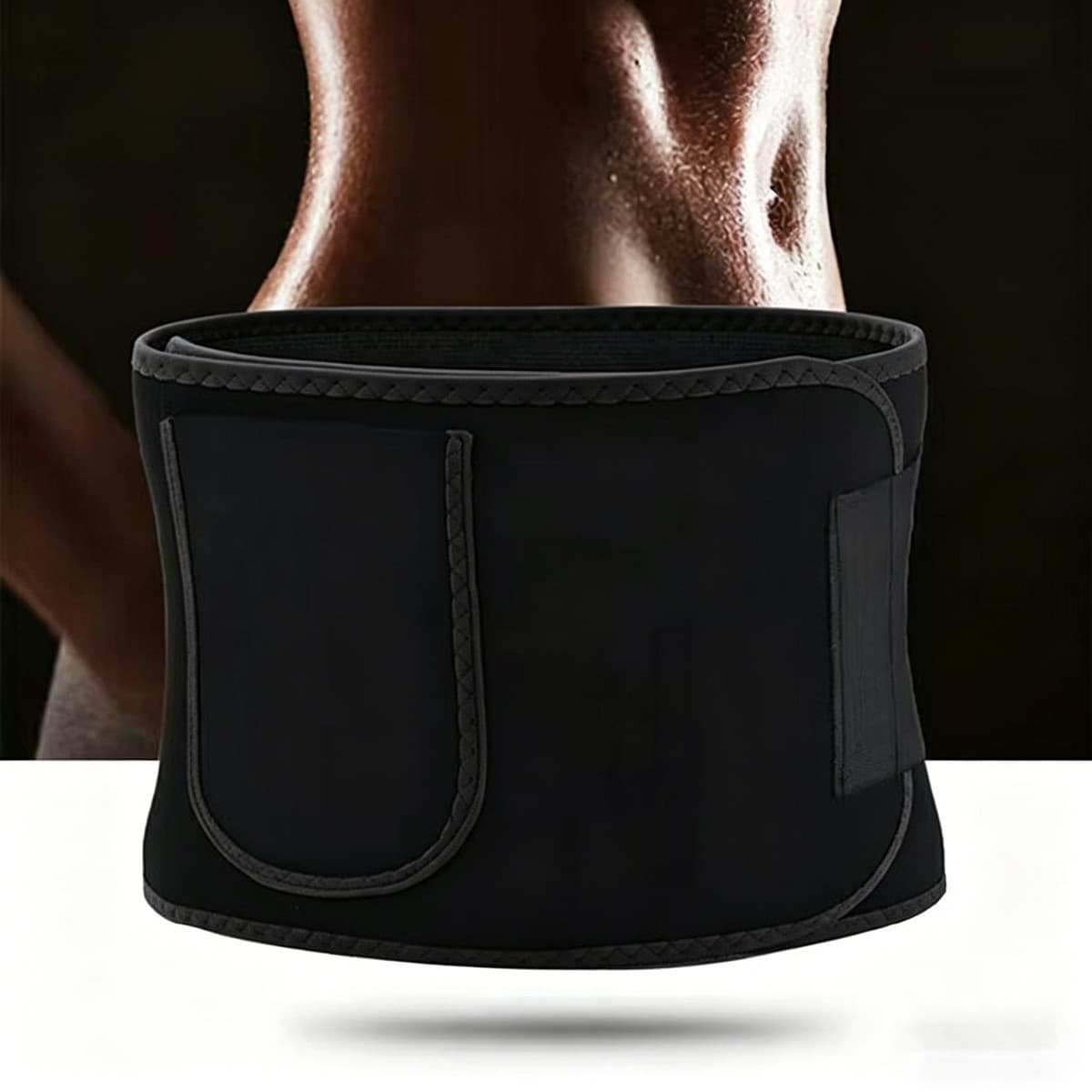 Mens & Womens Waist Trainer Belt Fat Burning, Sweat-Inducing, Slimming Gym Gear