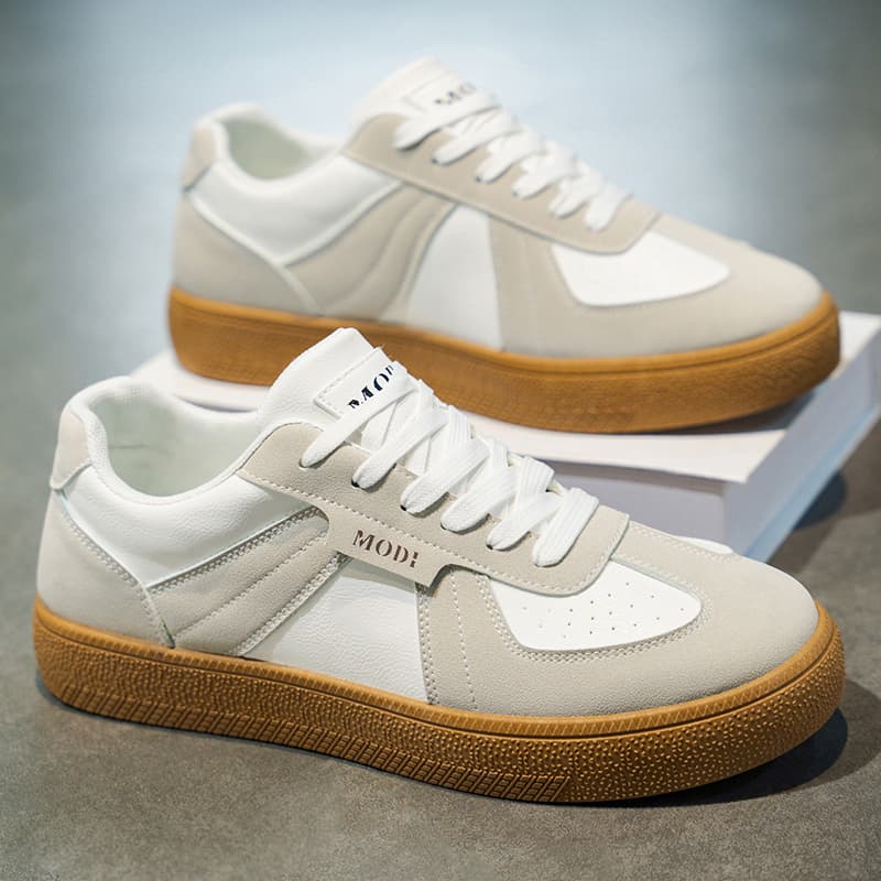 2026 New Men's Minority Designed Retro Training Shoes, Thick Sole Casual Athletic Sneakers, Versatile Trendy Black Shoes