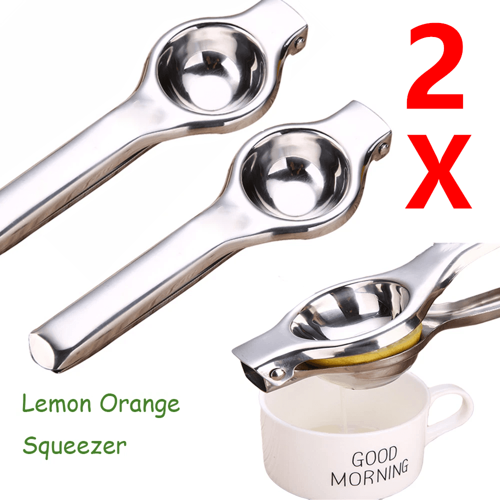 Manual Lemon Squeezer Heavy Duty Stainless Steel Press Hand Lime Citrus Juicer