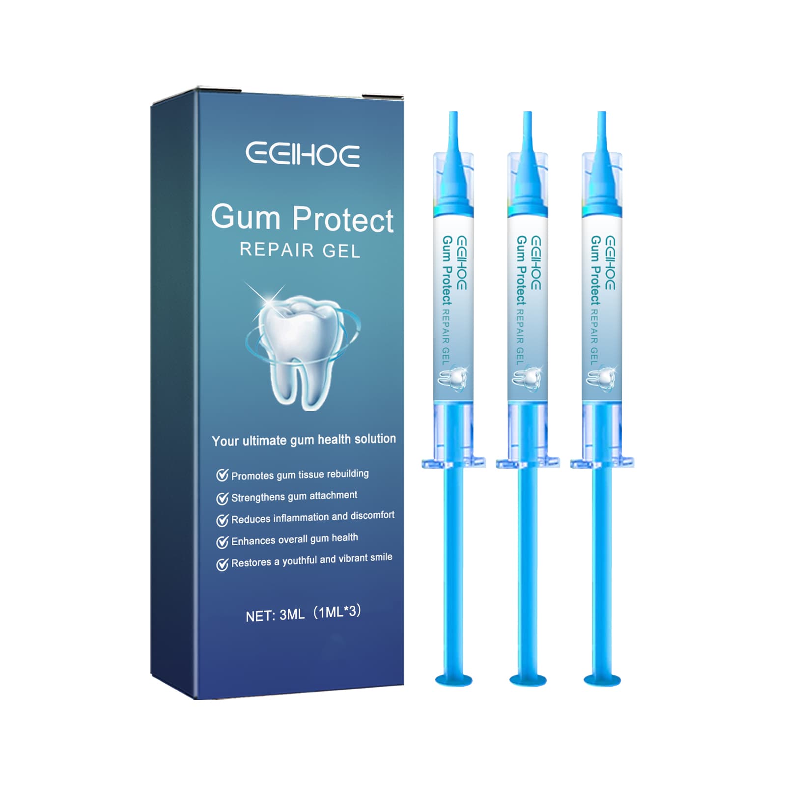 Tooth Soothing Gel 3 Pieces Per Pack