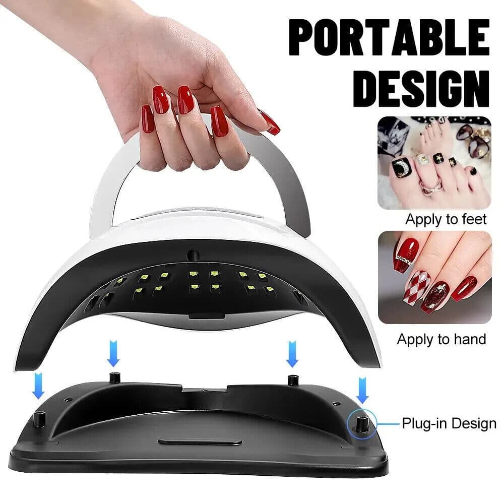 320W SUN X16 MAX Manicure Curing Machine UV LED Light Nail Gel Polish Dryer Lamp