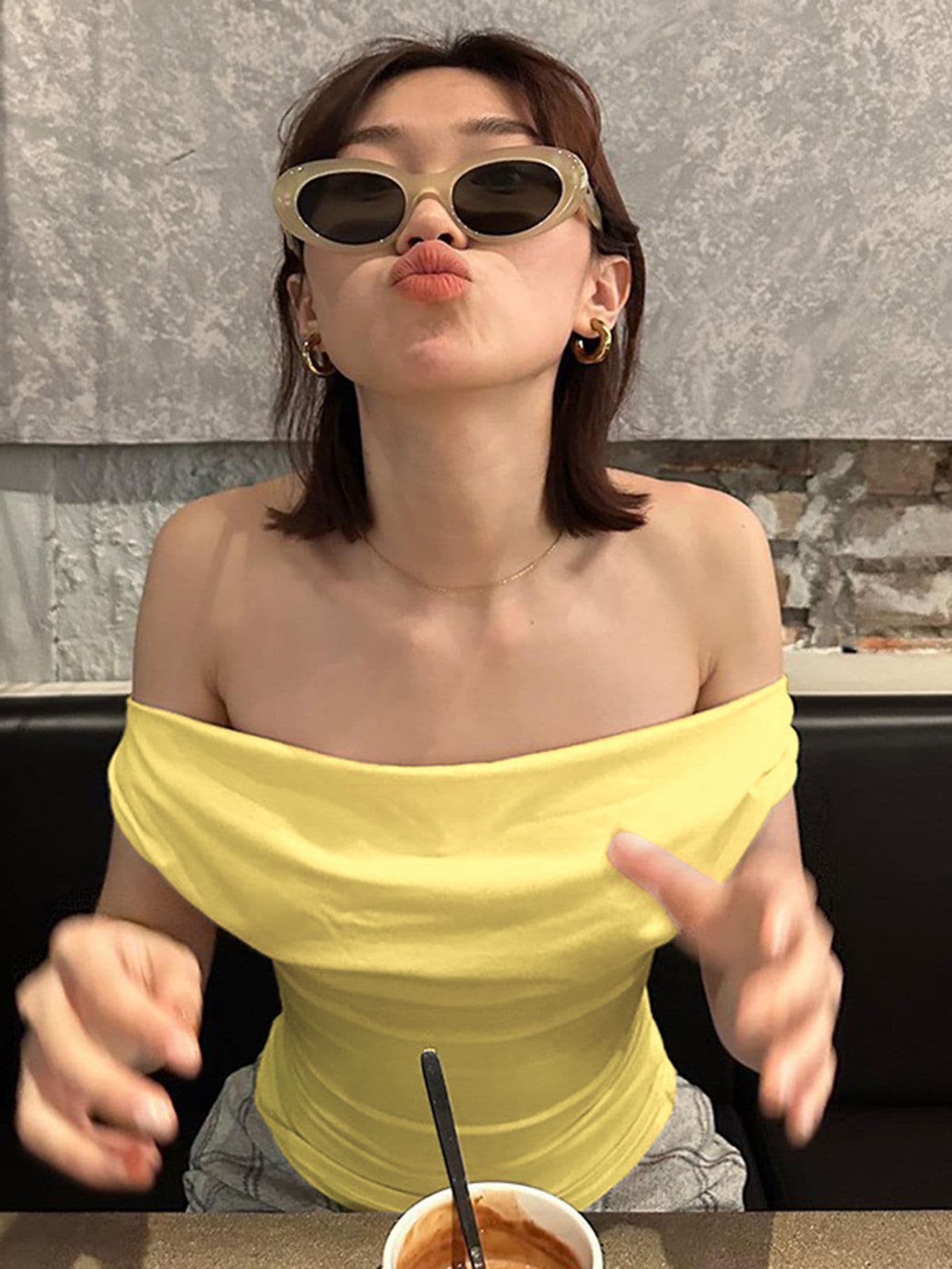 Off Shoulder T-shirt