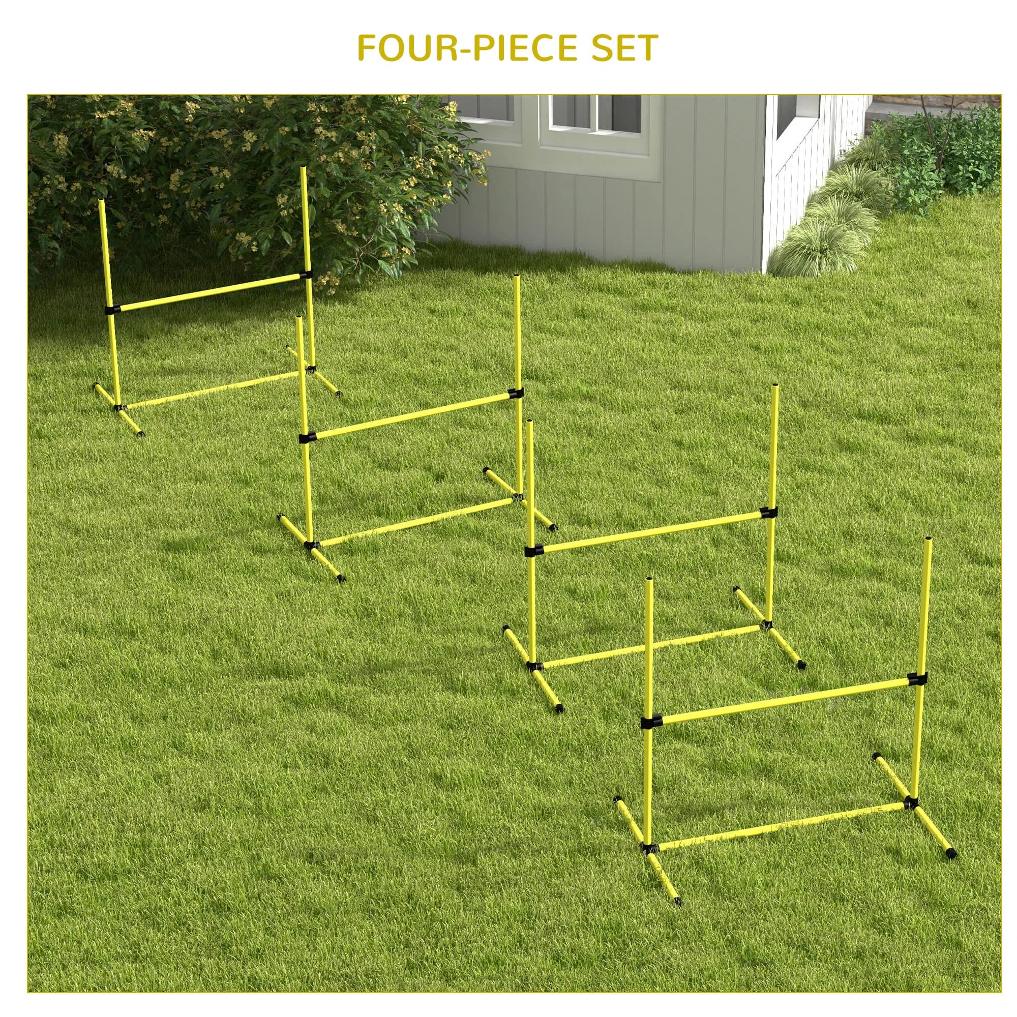 Dog agility training equipment