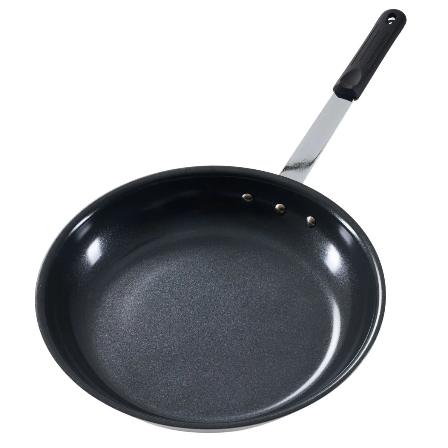 Ceramic Nonstick Egg Pan, Aluminum Frying Pan with Stainless Steel Base, Oven Safe, Dishwasher Safe Skillet