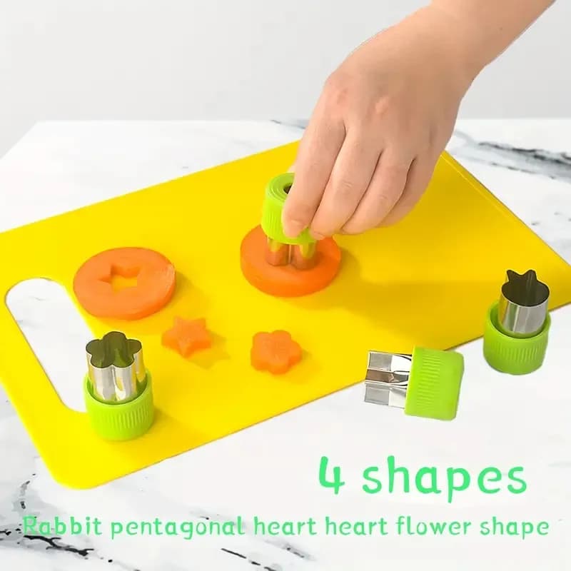 Young Chefs Starter Kit - 12-Piece Playful But Real Cooking Set with Child-Safe Nylon Knives