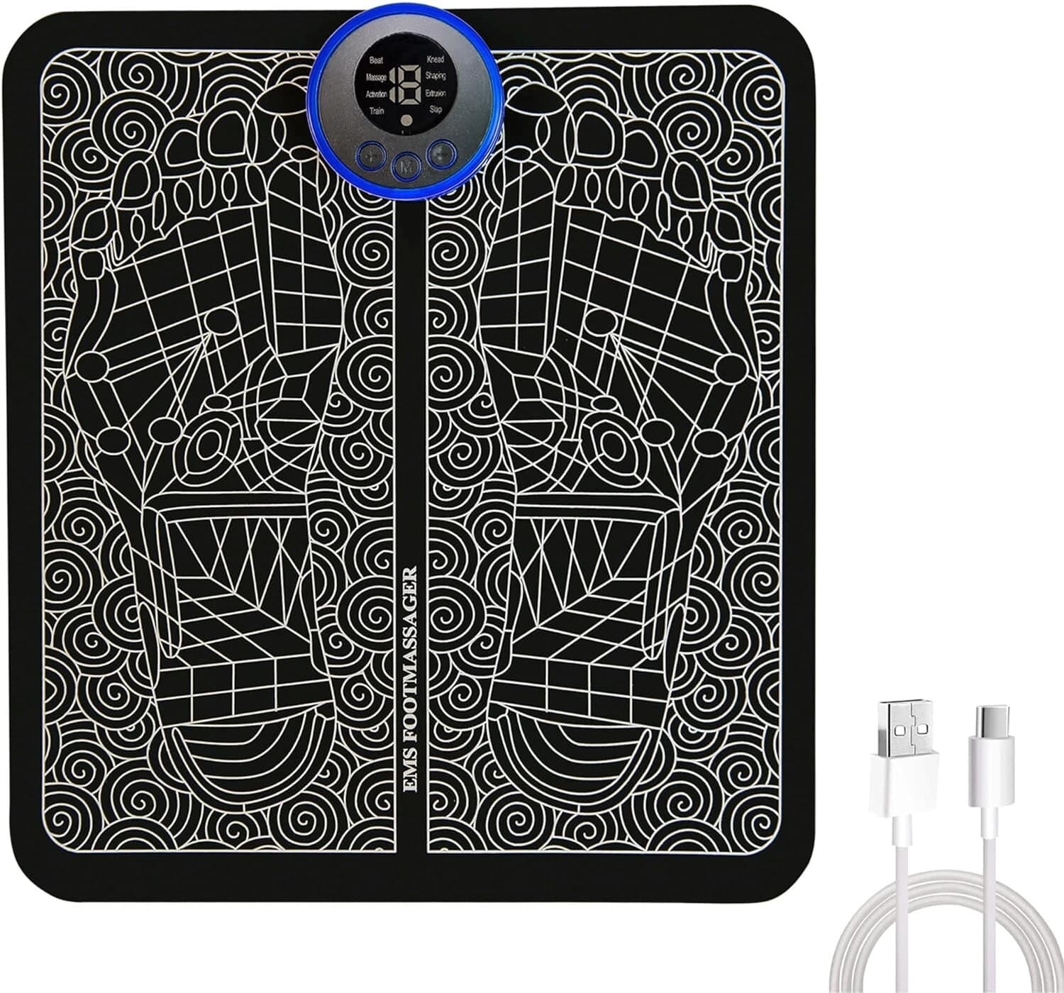 2026 EMS Foot Massager USB Rechargeable For Feet Circulation And Pain Relief