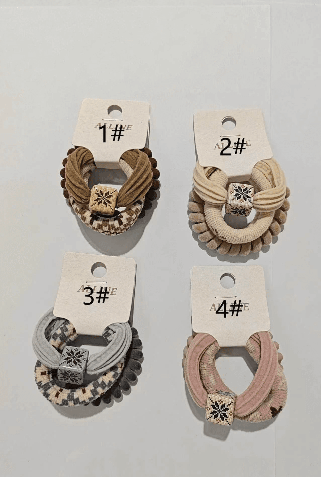 Towel Ring Phone Cable Mixed Design