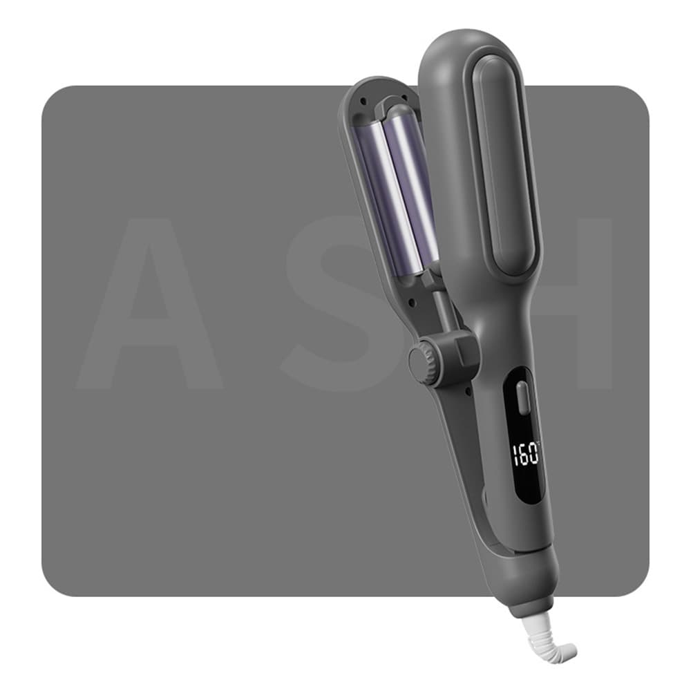 Negative Ion Multifunctional French Egg Roll Curling Iron, Adjustable Curl Size, Water Ripple & Big Wavy Hair Styling Tool
