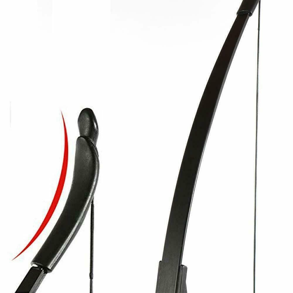 53 Takedown Recurve Bow, Fiberglass Arrows, 40 Lbs, Archery, Hunting