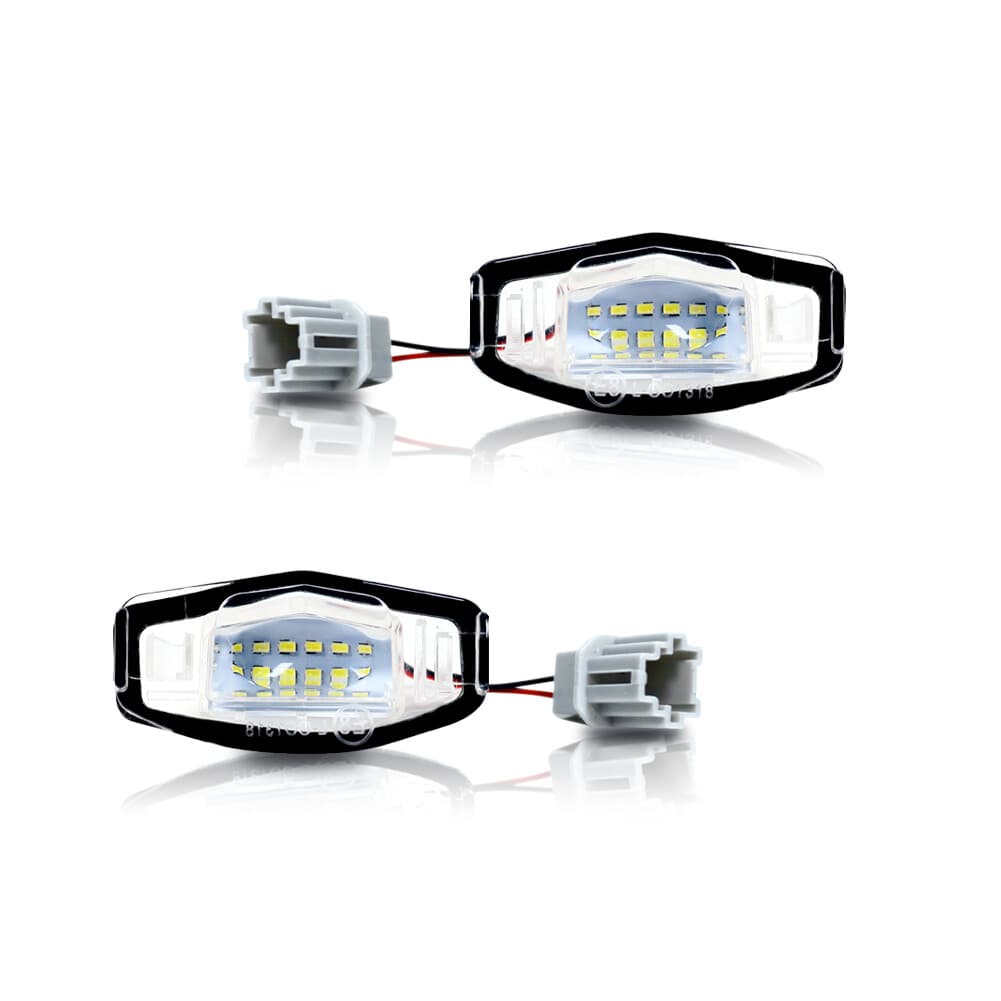 2X LED License Plate Light White For 2003-2017 H Onda Accord Sedan 4-Door 6000K