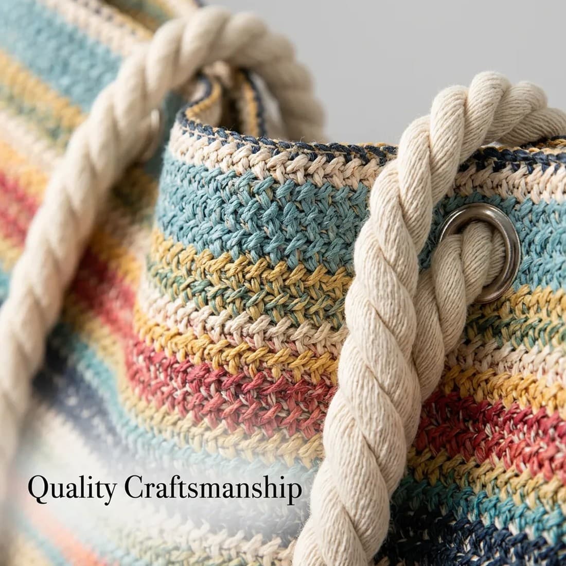 Women Handbag Shoulder BagsNew Summer Large-Capacity Rainbow Shoulder & Tote Bag