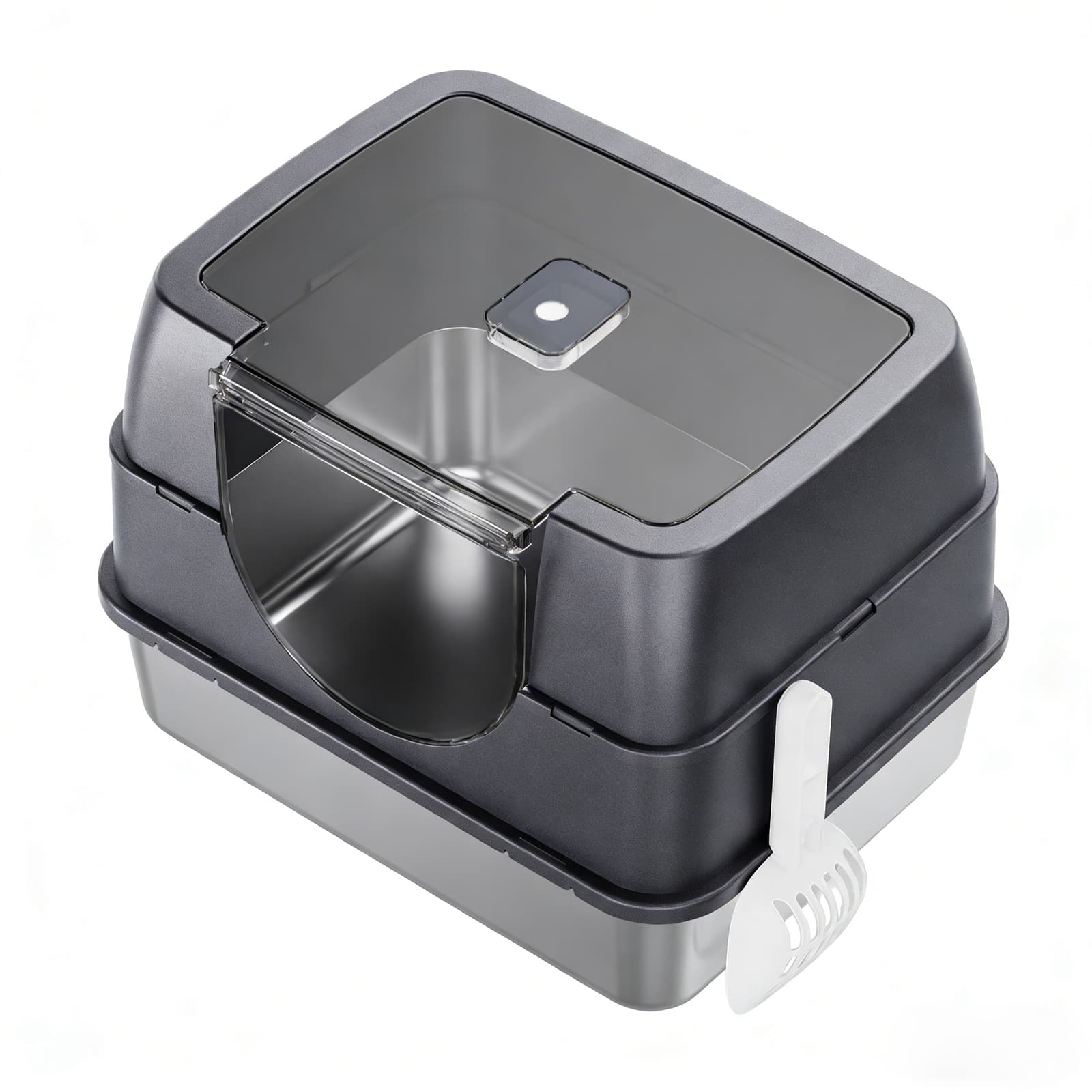 Only Self Pickup---Galaxy Stainless Steel Cat Litter Box