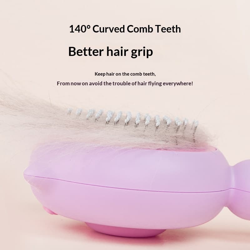 Pet Comb Open Knot Comb Cat Comb Dog Self-cleaning Needle Comb Cat Comb Brush Floating Hair A Generation Of Cross-border