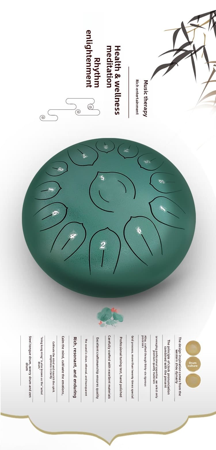 12-inch 13-Note Lotus Heart Edition