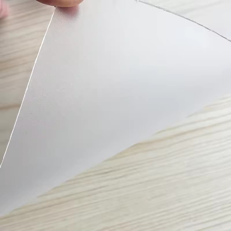 Frosted PVC Floor Mat -1.5mm Anti-Scratch Waterproof Pet Floor Mat For Dog Cat Feeding Area & Kennel Floor