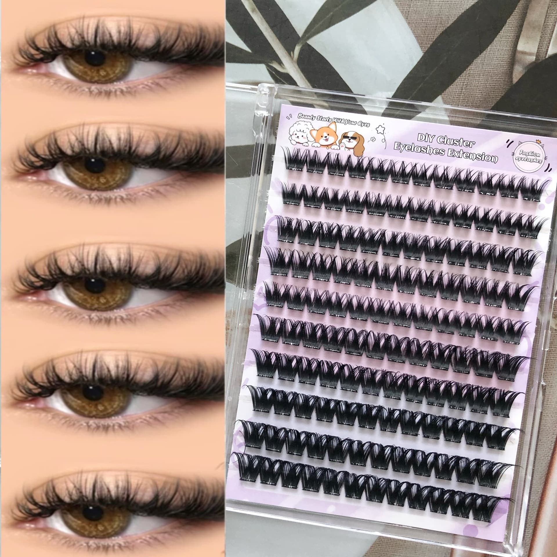 European And American-style Dense New False Eyelashes