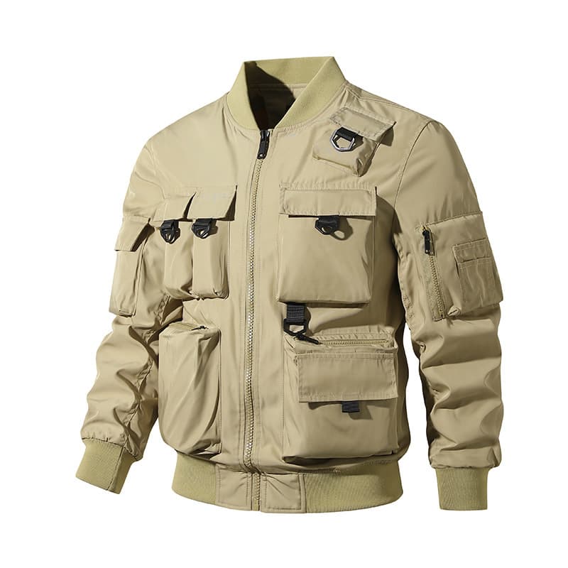 Men's Workwear Jacket With Multiple Pockets