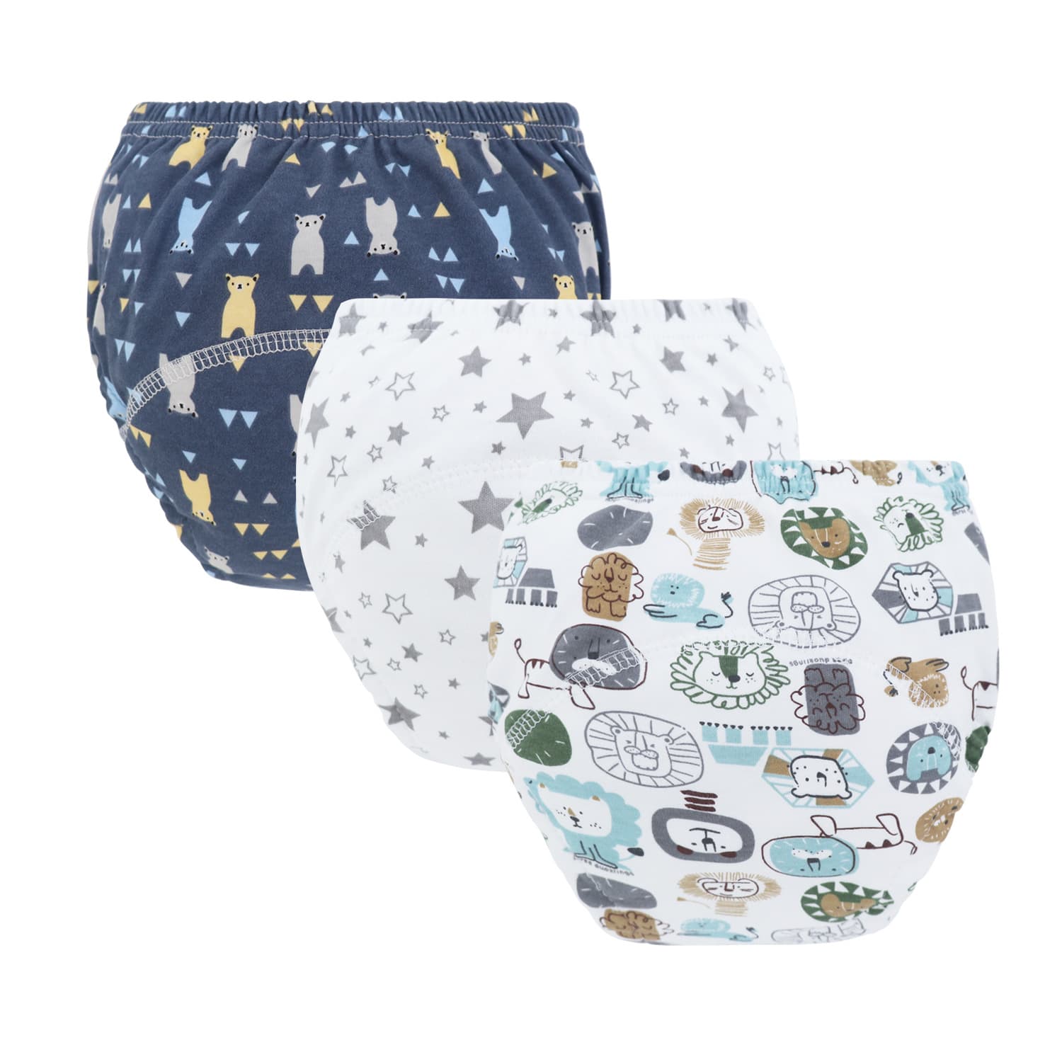 Washable Eco-cotton Pull-up Training Pants For Infants And Toddlers