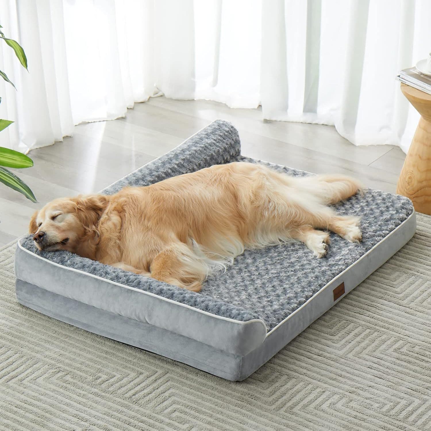 Soft Plush Pet Bed For Dogs And Cats Cozy Round Dog House Cushion For Small Medium Pets Indoor Outdoor Use