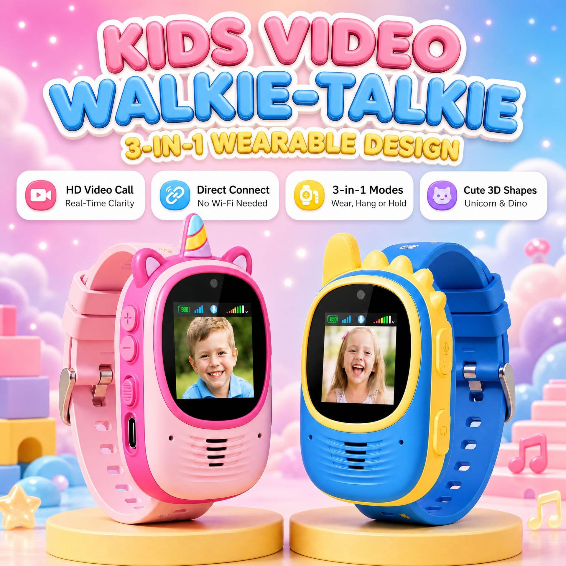 Educational Wireless Children's Video Intercom