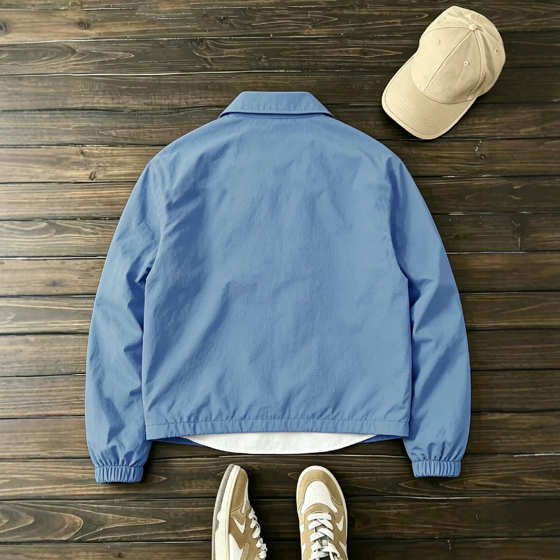 Retro Solid-color Versatile Jacket Springautumn Top