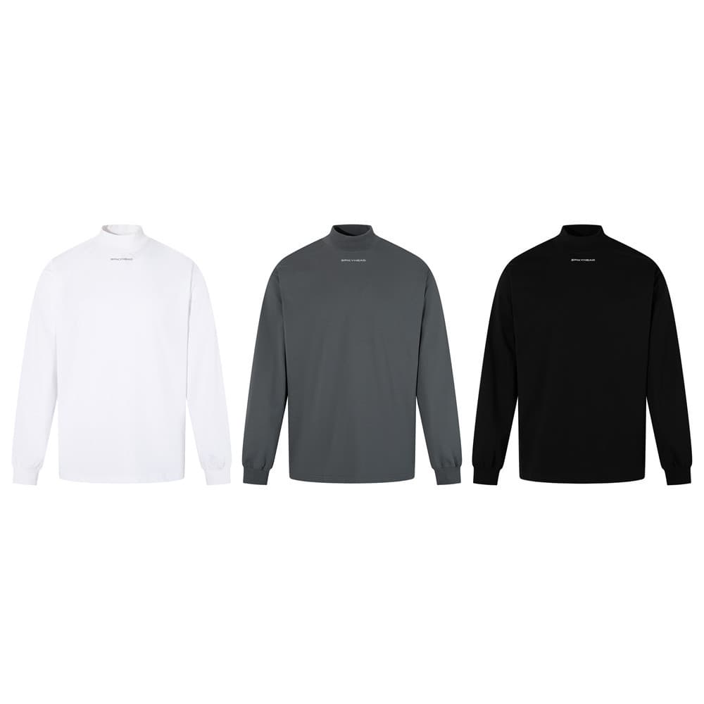 Mens Mock-Neck Long-Sleeve Base Layer
