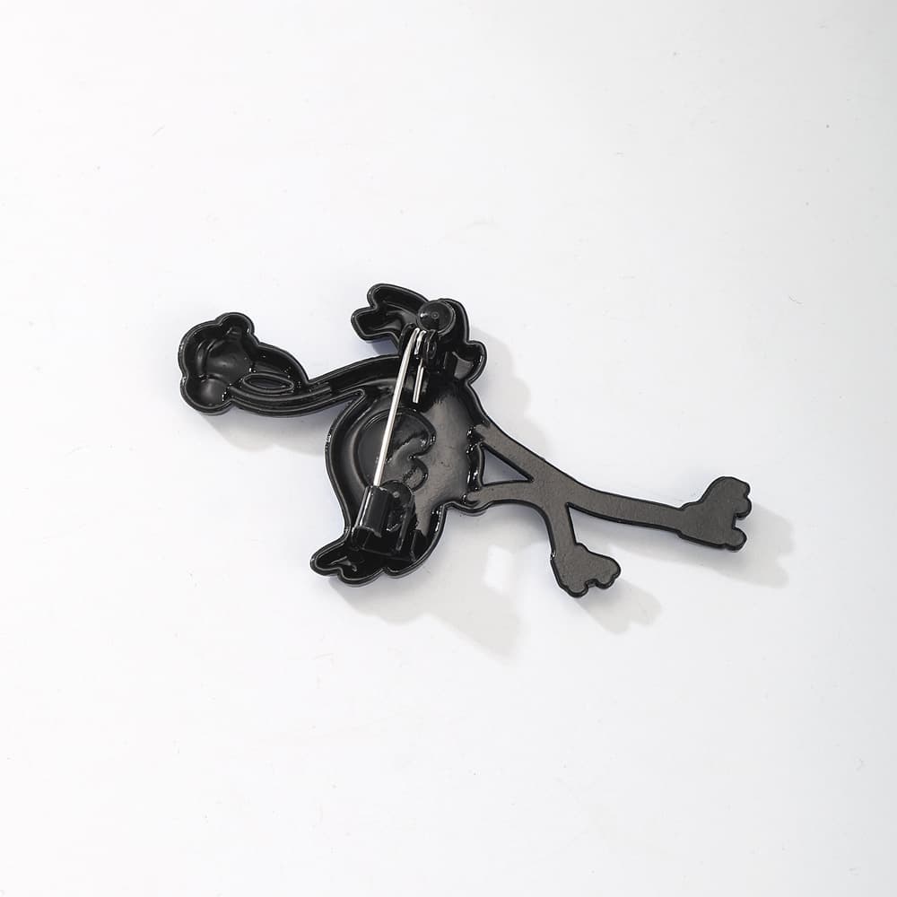 Cute Animal Dance Flamingo Brooch