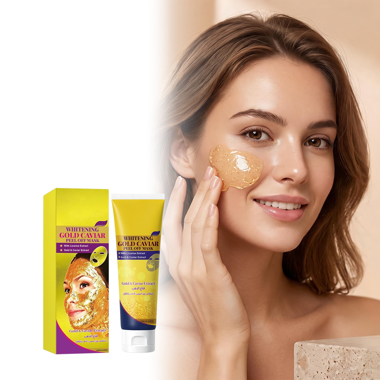 Gold Caviar Nourishing Mask Natural Radiance Fine Texture Minimized Pores