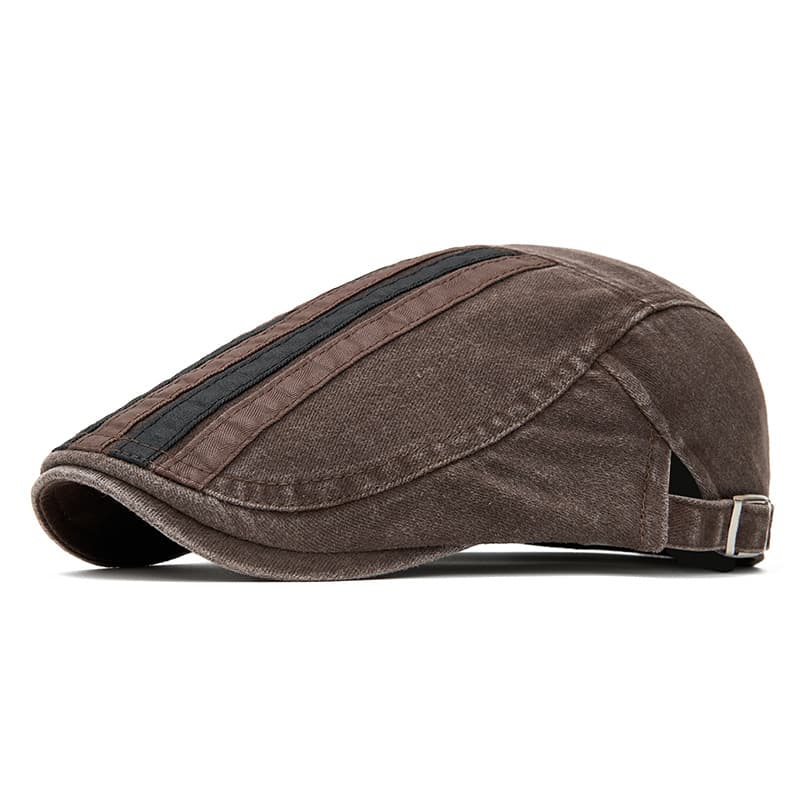 Men's Spring Summer Washed Cotton Forward Cap