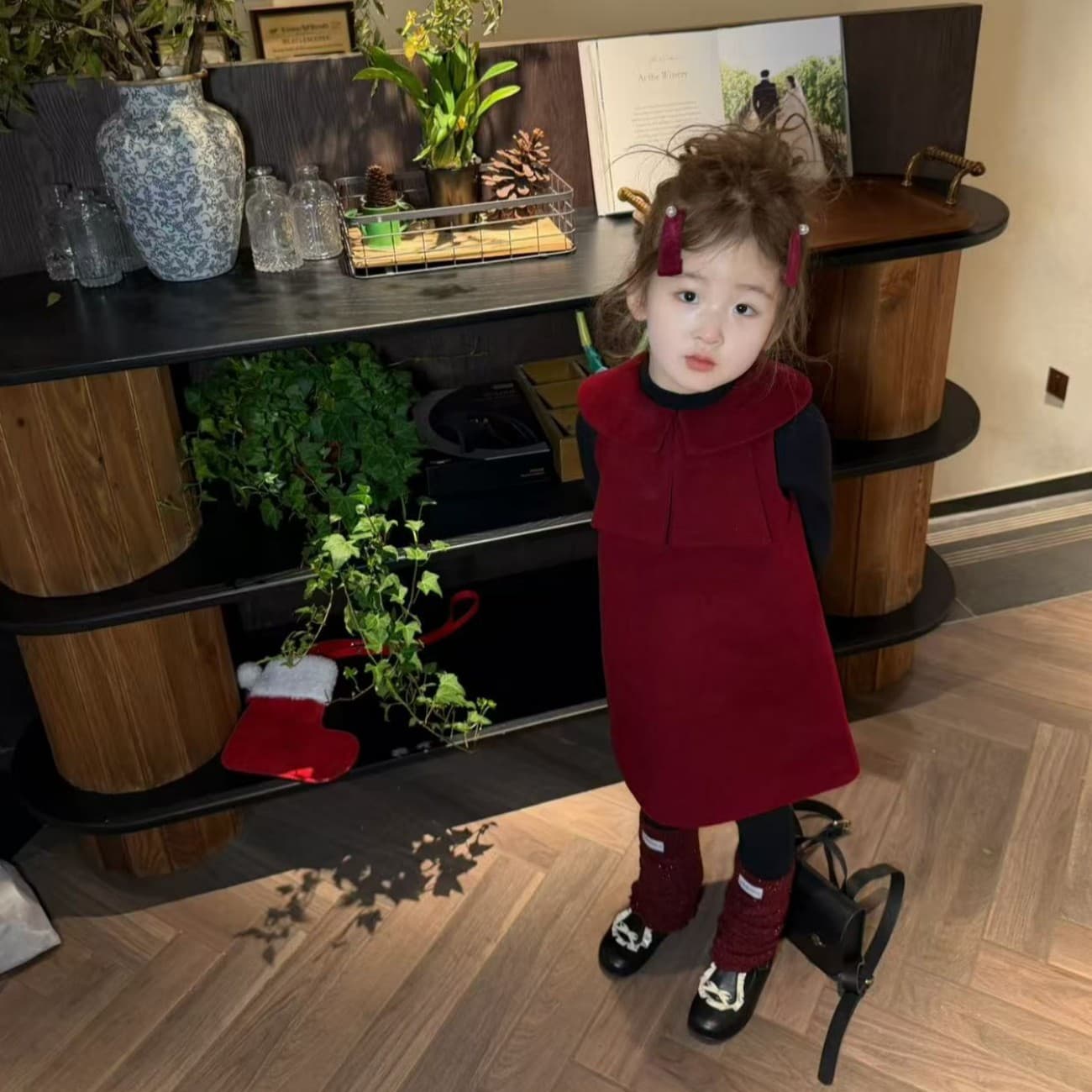 New Winter Dress For Girls Thickened For The New Year