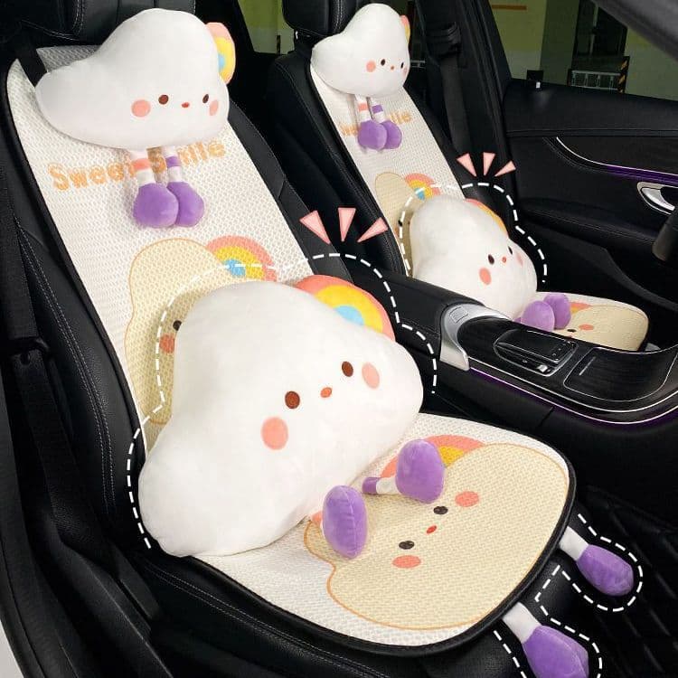 All-Season Cute Cartoon Car Seat Cushion