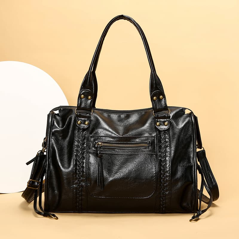 Y2K Womens Retro Large-capacity Shoulder Crossbody Bag