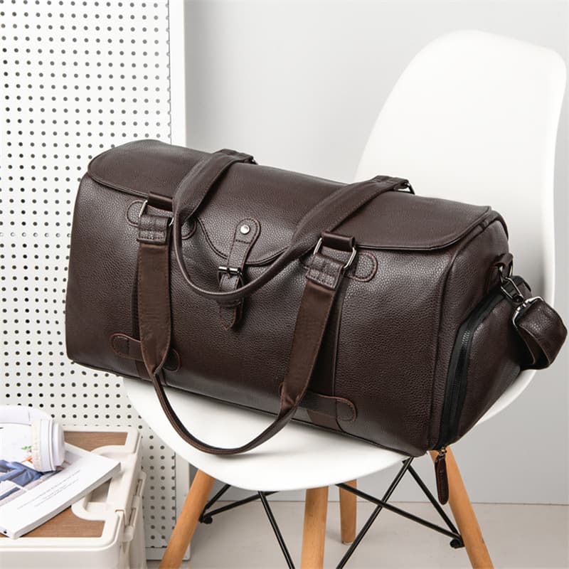 Mens Single-shoulder Tote For Short Trips