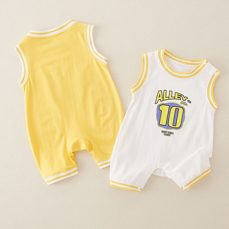 Baby Vest Romper Summer Thin Sleeveless Style