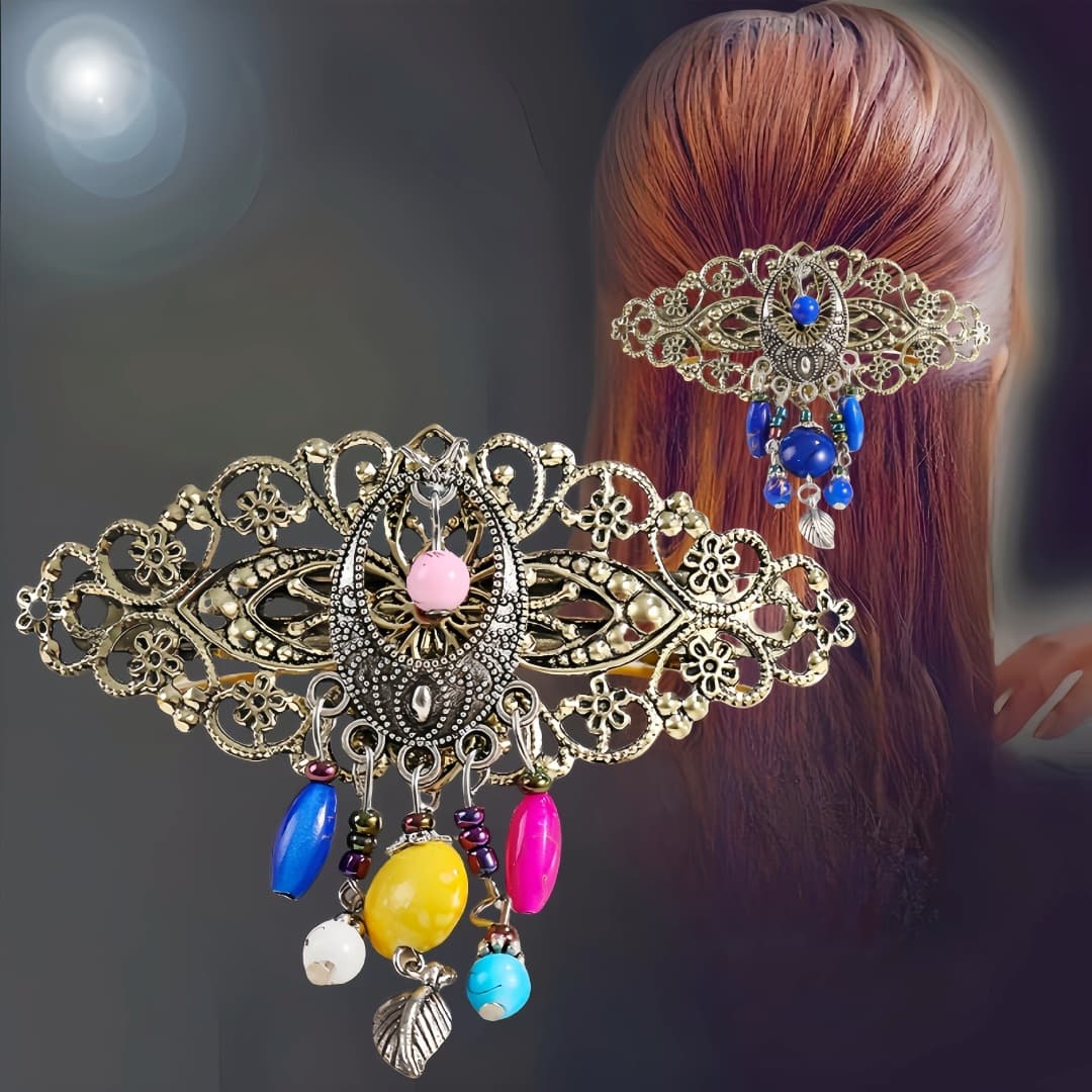 Ethnic-style Forehead Ornament Tassel Vintage Hair Accessory