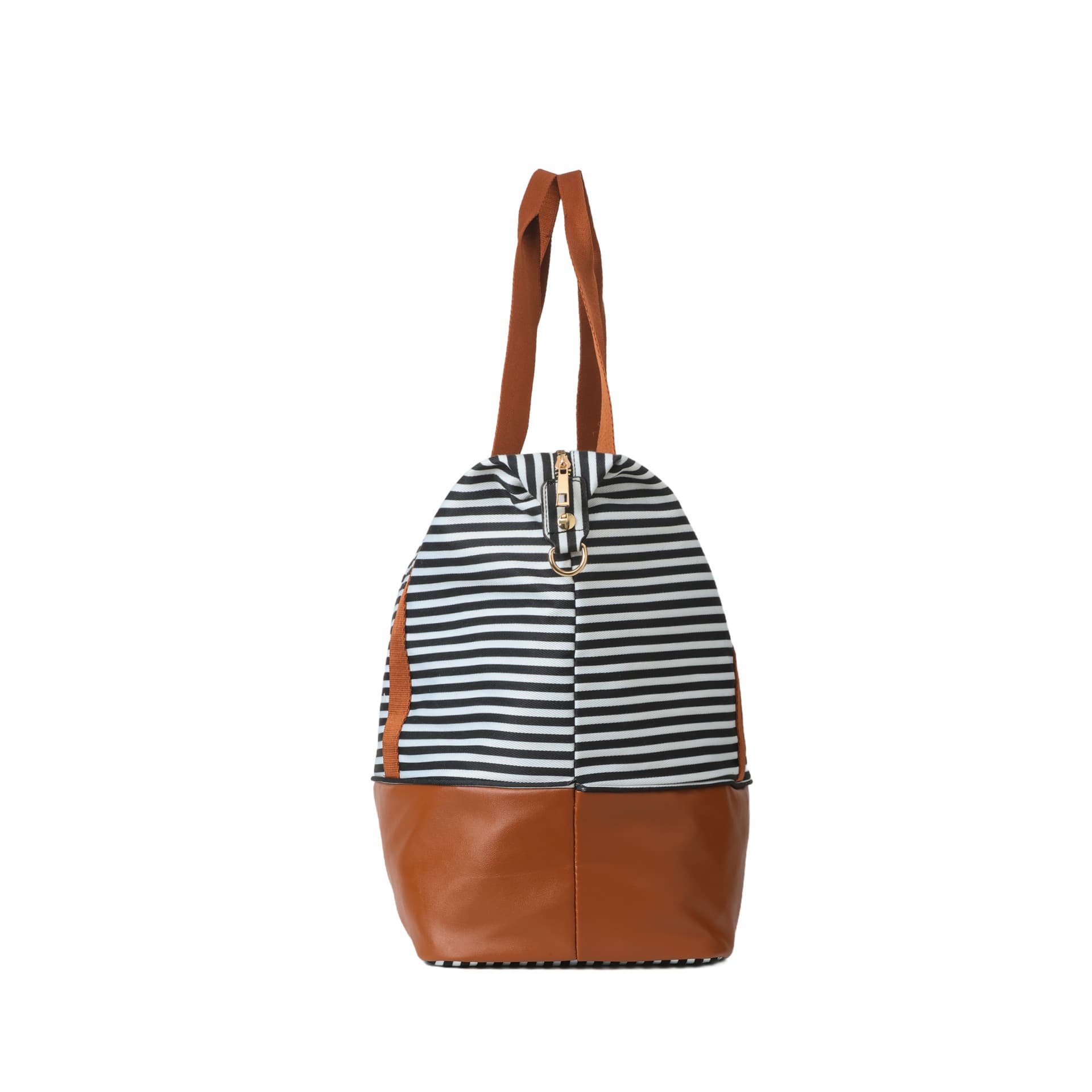 Large-capacity Multi-functional Striped Travel Bag