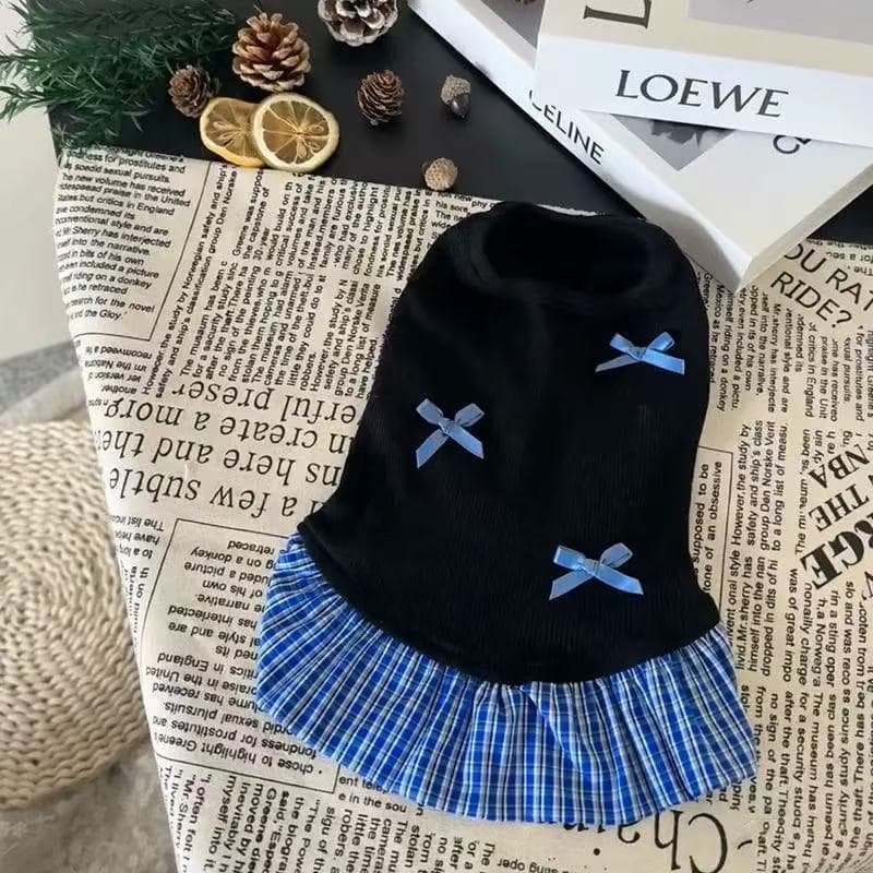 Preppy-style Vest Dress Cute Outfits For Cats And Dogs