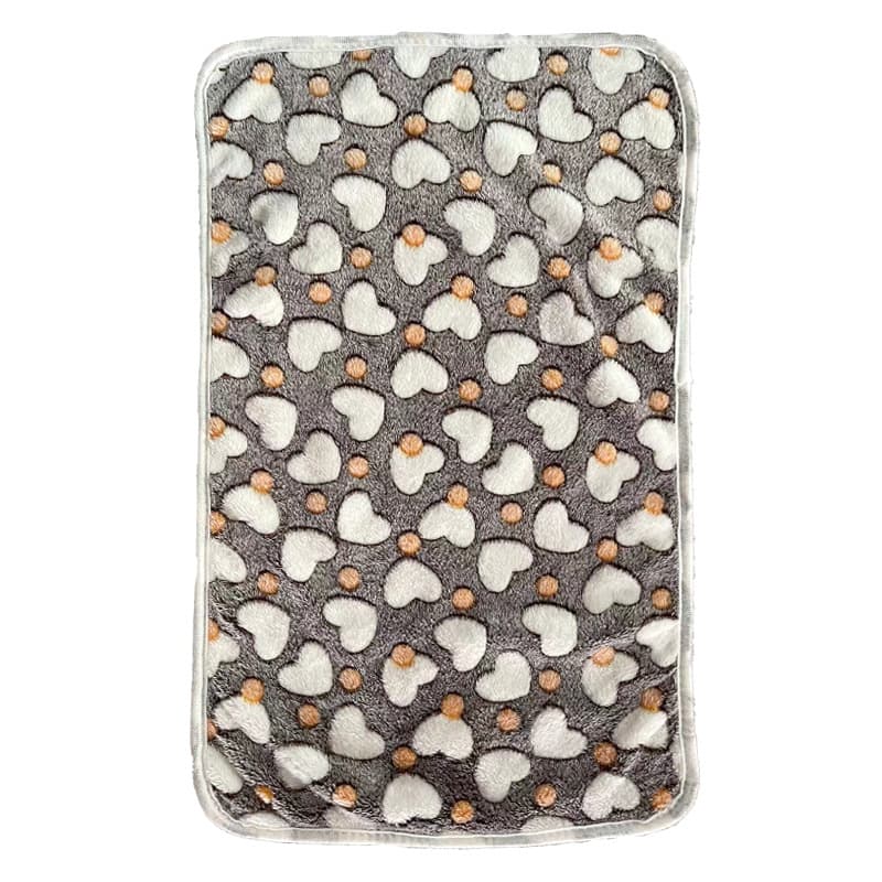 Pet Supplies AutumnWinter Warm Coral Fleece Blanket
