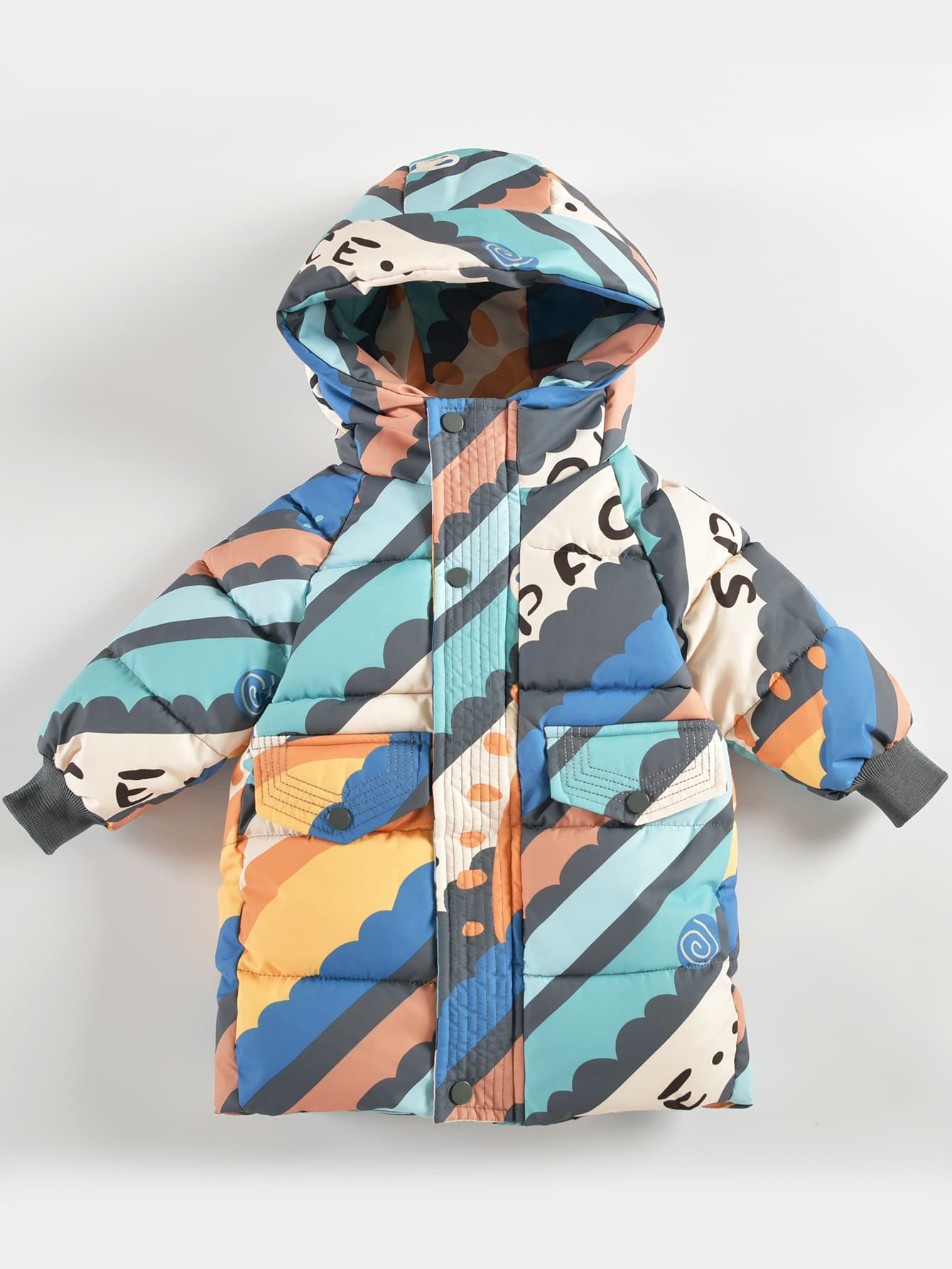 Cute Padded Cotton Jacket For Children