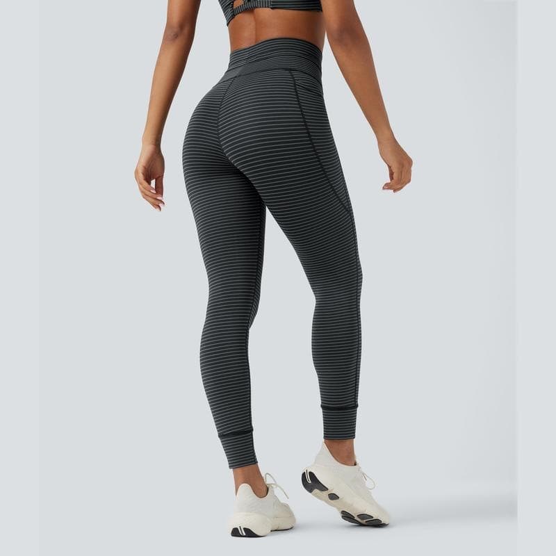 High Waist Yoga Pants With Side Pockets