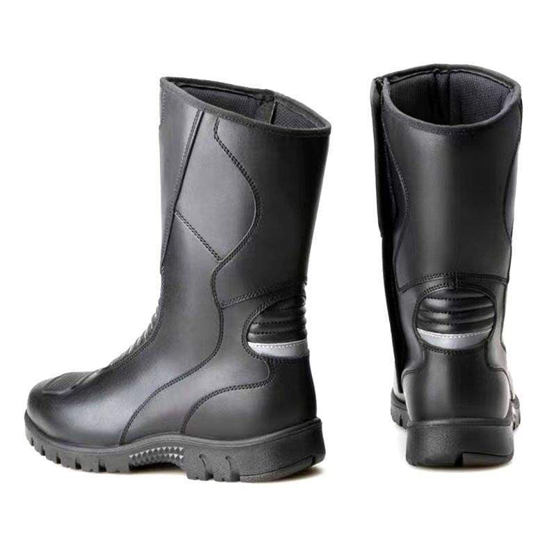 Iron Horse Motorcycle Leather Biker Boots High-Top